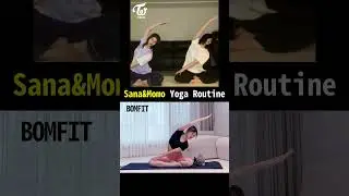 Twice Sana & Momo's Yoga Routine For beginners