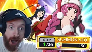 THE MOST INSANE SUMMONS IVE EVER DONE!! XMAS MENINAS IS COMING HOME! | Bleach: Brave Souls