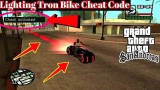 GTA San Andreas Tron Bike with Light Trail Code | how to install tron bike | ShakirGaming