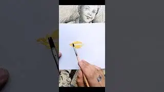 How to draw Realistic Lips 👄😅#art #colors #kiss #kissart #love #lovestatus