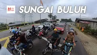 Kuala Lumpur to Sungai Buluh Yamaha Y110 SS Motorcycle Ride DUKE 2 Highway