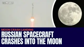 Russian Spacecraft Crashes Into The Moon