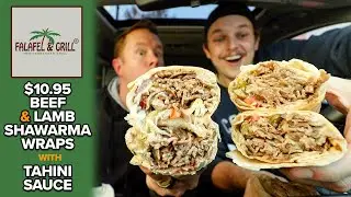 Does Falafel & Grill Make Some Of Chicago's *BEST* Beef Shawarma Wraps In The City?! 🌯