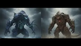 Sea Monster vs Land Monster &ndash; Epic Cinematic Clash!