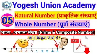 Number System | Natural Numbers | Whole Numbers | Prime composite numbers | even and odd numbers