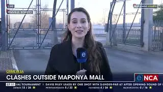 Crime In SA | Clashes outside Maponya Mall
