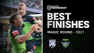 NRL Highlights | Magic Round mayhem | Bulldogs v Raiders, Magic Round | Best Finishes of 2021 | NRL