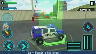 Police Elephant Robot Game Police Transport Games - Gameplay #androidtimez