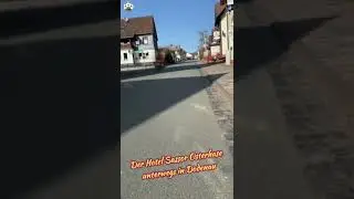 Der Hotel Sassor Osterhase unterwegs in Dodenau