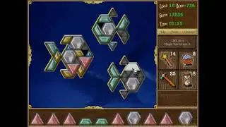 Puzzle Inlay - Triangle Solving - Aquarium (736 pts) - Level 18