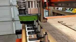 Platform CNC DIY ATC - first cuts.