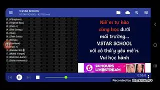 Karaoke California: 831753 ~ V.Star School (ph&aacute;t tr&ecirc;n MIDI Clef)