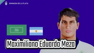 Maximiliano Eduardo Meza - PES Clasico (Face, Body& Stats)