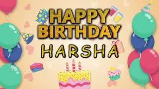 BIRTHDAY SONG FOR HARSHA