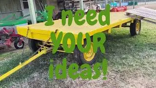 Wagon Turned into Sheep Shelter -- I need your Ideas!
