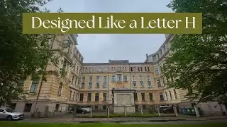 🌃Why Is the LMA Building H-Shaped / Historical building / Riga architecture 
