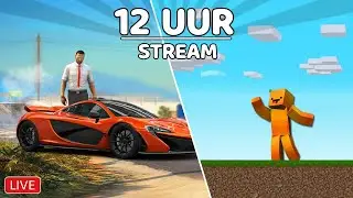 [12 UUR LIVE] GTA Roleplay & Meer