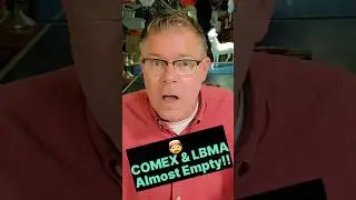 ⚠️ The Looming Void: Comex and LBMA Vaults on the Verge of Emptiness!