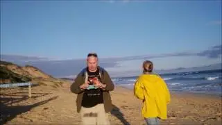 Hover Camera follows us in Victoria