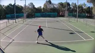 Manders vs Xavier 20/7/20 Club Coops Tennis Highlights Brisbane