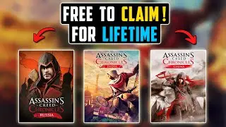 ASSASSIN'S CREED CHRONICLES TRILOGY FREE TO CLAIM ! | UBISOFT 35TH ANNIVERSARY FREE GAMES