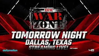 This Wednesday Night #ECWWARZONE LIVE! on YouTube & Dailymotion Network March 19, 2025