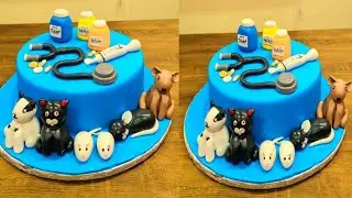 Doctor theme cake designs ideas animals toper cake decoration ideas birthday cake decoration 