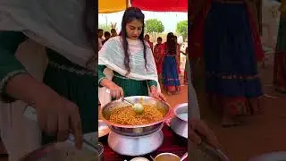Pakistani Village Girl Making Spicy Chana Chaat | Traditional Street Food & Village Life