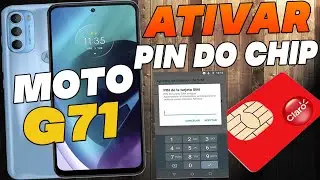Como Ativar o C&oacute;digo Pin do Chip No Motorola Moto G71
