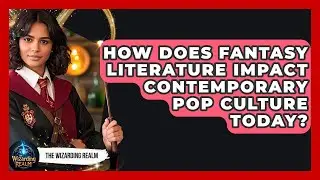 How Does Fantasy Literature Impact Contemporary Pop Culture Today? | The Wizarding Realm