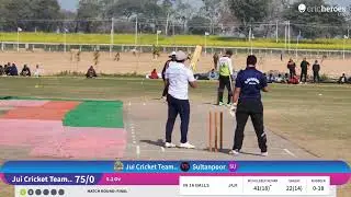 Jui Cricket Team.. vs Sultanpoor live cricket match | ch.sube Singh memorial cup Dohka hariya live