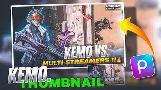Make This Thumbnail Like Kemo & Synzx inPicsart 🔥