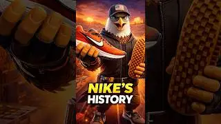 You Don't Know How Nike Actually Started 🦅 #nike #history #cartoon