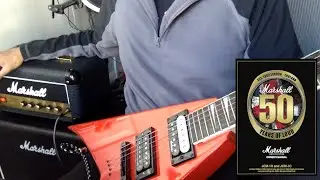 Marshall JCM 800 1 Watt Pt.2 - Boost Button - Pre-amp vs Power amp distortion for Rock-Metal-Thrash!