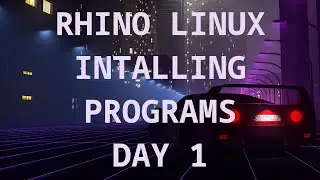 Rhino Linux Review Day 1