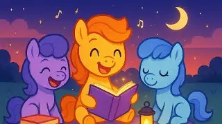 Twilight Pony Song & Storytime 🌙✨ | Calming Bedtime Music by BrightTales