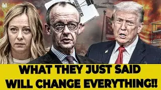 POLITICAL NIGHTMARE : MERZ AND MELONI’S WORDS SEND TRUMP AND ALL LEADERS INTO PANIC!!!