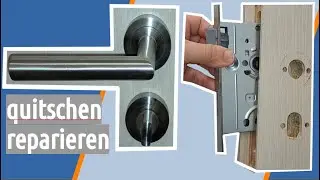 Badezimmertüre WC Türe quietschen knarzen reparieren