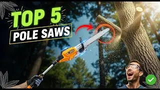 TOP 5 Best Electric Pole Saws 2025 | Trim High Branches Safely from the Ground