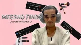Meesho finds under 199/- || @Meesho makeup products review video 