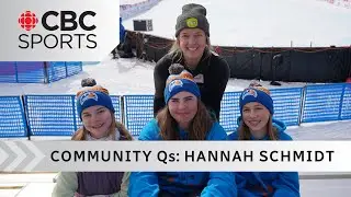 Canadian ski cross racing star Hannah Schmidt answers questions from young skiers | #CBCSports