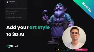 How to add your art style to 3D AI