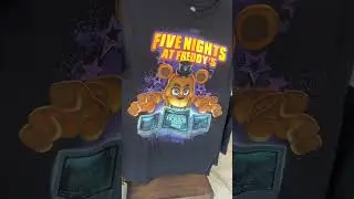 New HHN merch for Five Nights at Freddy&rsquo;s just released! #HHN #UniversalOrlando