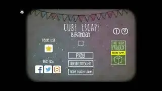 !BLAZE! Cube escape: Birthday прохождение