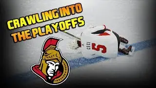 CRAWLING INTO THE PLAYOFFS - NHL 18 - Ottawa Senators Be A Pro Ep. 27
