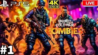 Call of Duty Cold War: Zombie Mode PS5 4K UHD Livestream 01