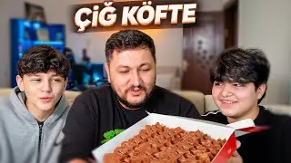 &Ccedil;İĞ K&Ouml;FTE YEMƏK YARIŞMASI! OĞULLARIMLA KAPIŞMA