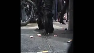 Candid boots heel crush heel crush #automobile #crushingtime #foot