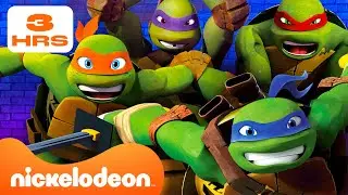 Les Tortues Ninja | Un MARATHON DE 3 HEURES des meilleurs moments FRATERNELS de Leo/Mikey/Raph/Don