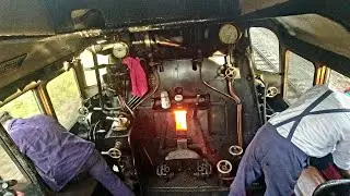 ON THE FOOTPLATE OF 9F 92134